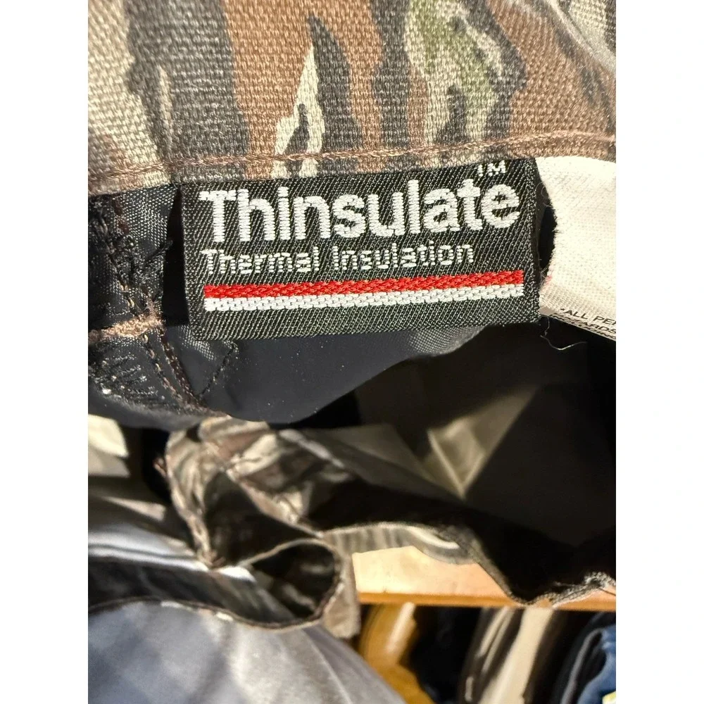 Walls Blizzard Pruf Realtree Trebark Camo Pants 36x30 USA Thinsulate Hunting